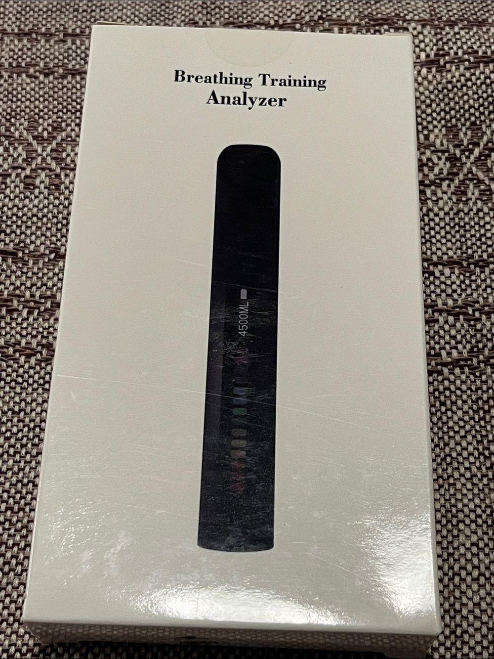 BreaThru Breathing Training Analyzer - Black Portable Respiratory Trainer